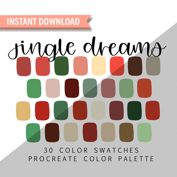 Jingle Dream Procreate Color Palette